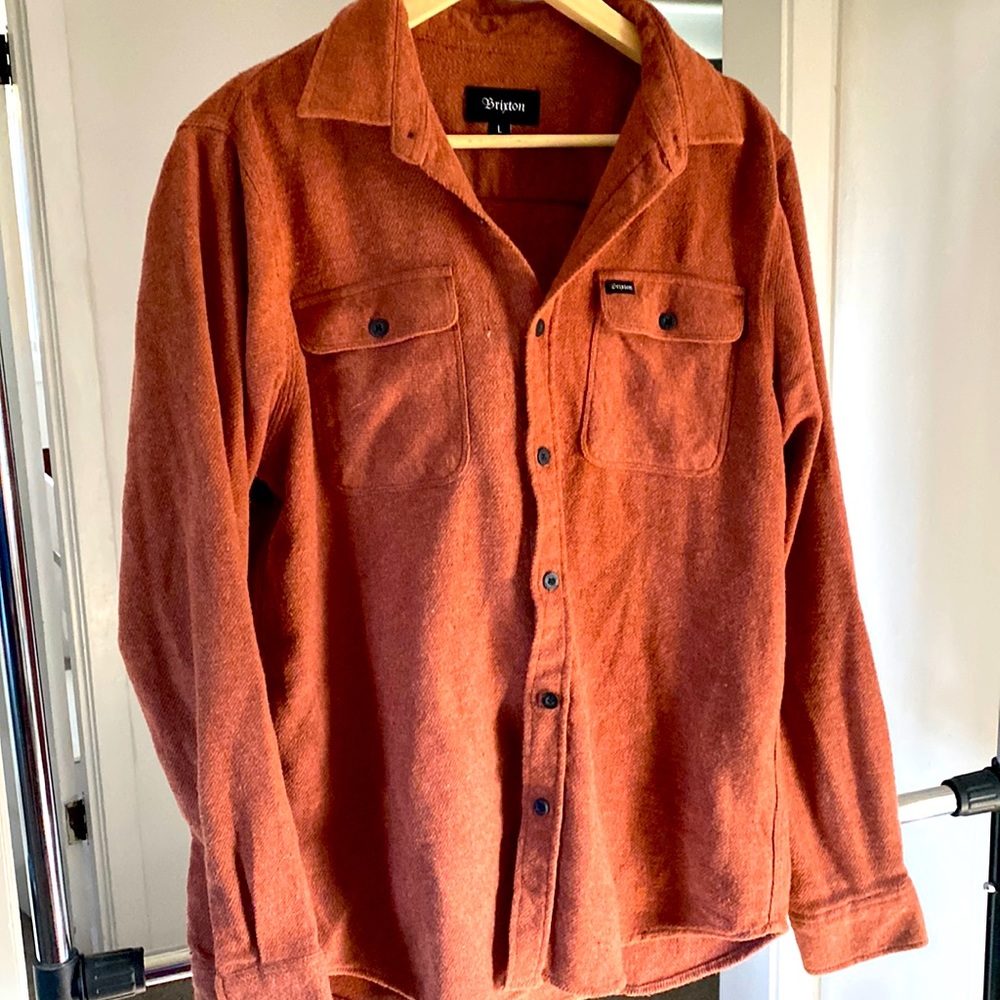 Brixton mens long sleeve mixed blends